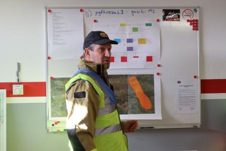 Vaja na strelišču BačE